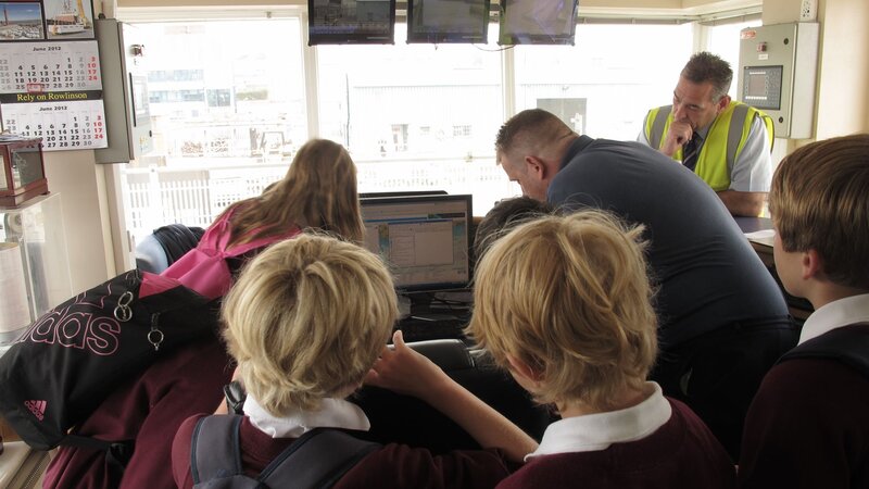 Port comes to life for local primary school pupils