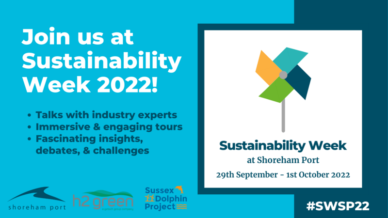 Book now! Sustainability Week 2022 at Shoreham Port