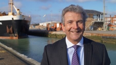 Shoreham Port bids farewell to chief executive after a decade at the helm