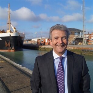 Shoreham Port bids farewell to chief executive after a decade at the helm