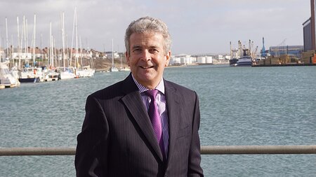 Shoreham Port bids farewell to chief executive after a decade at the helm