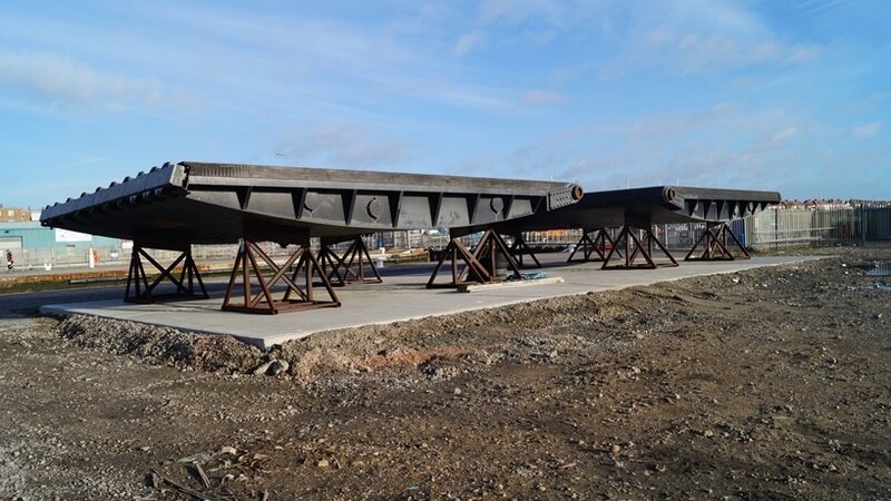 Port lock gates find a new home