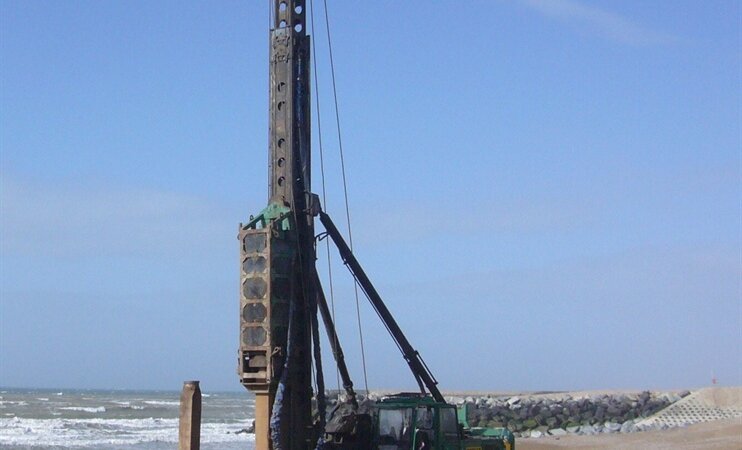 Beach defence developments at the port
