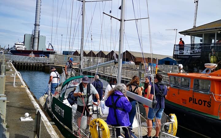 Shoreham Port partner with lancing sea scouts