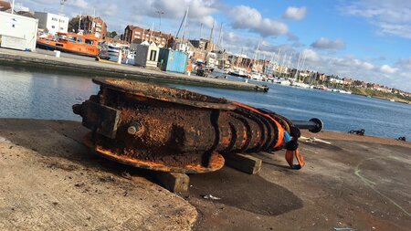 Engineering team complete crucial lock gate maintenance