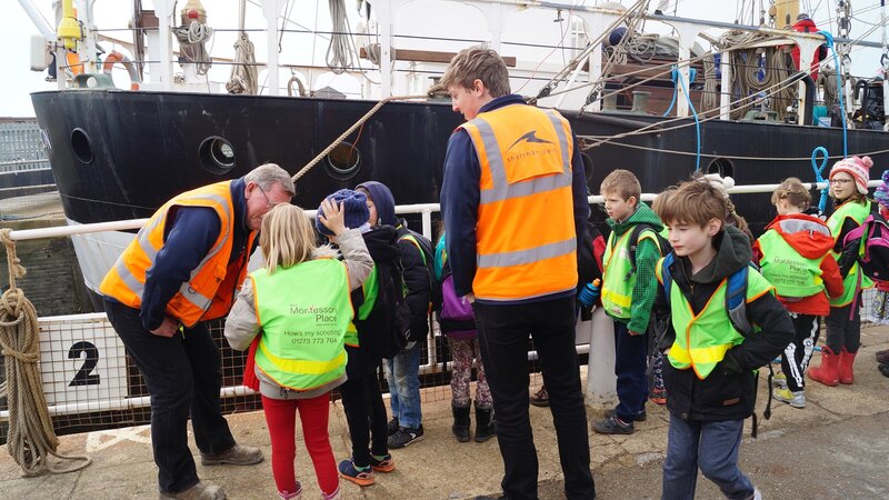 The montessori place enjoy first school visit of the year