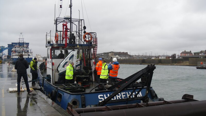 The show must go on! despite the rain Shoreham Port switched on solar energy