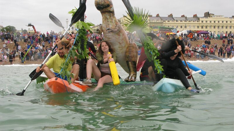 Port proud sponsors of paddle round the pier