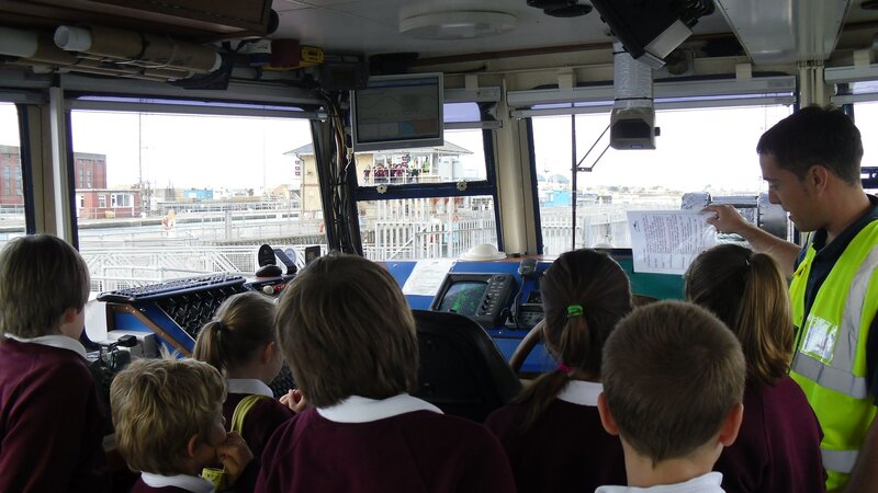 Port tours for primary school pupils
