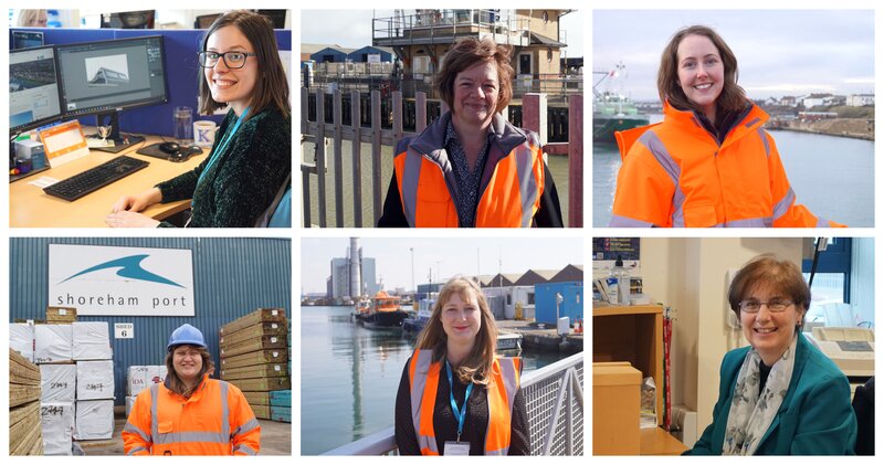 Shoreham Port celebrates international women's day