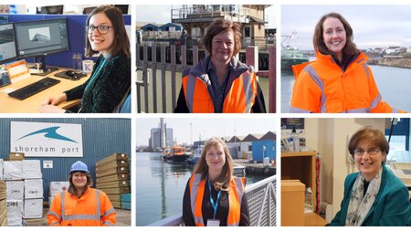 Shoreham Port celebrates international women's day