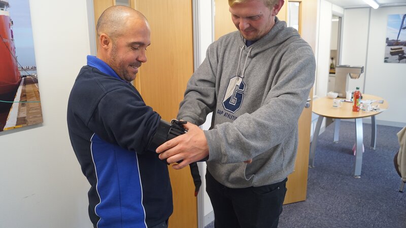 Port provide first aid training for staff and local charity