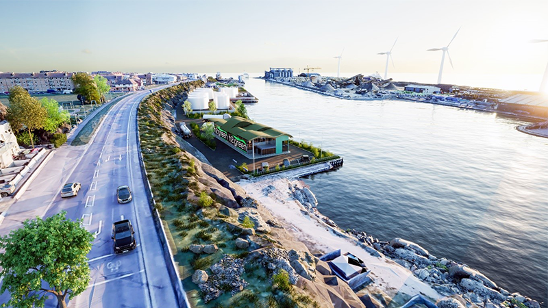 Green Energy Hub - artist's impression