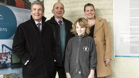 Port's community project celebrated