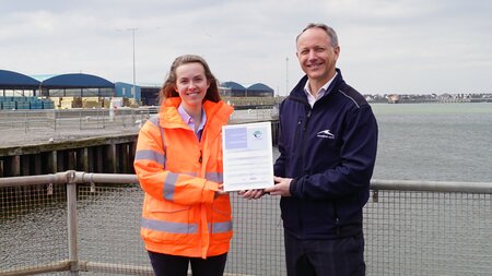 Shoreham Port achieves milestone 10th year of EcoPorts certification