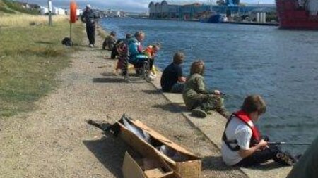 Port supports community fishing