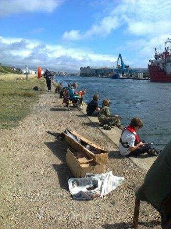 Port supports community fishing