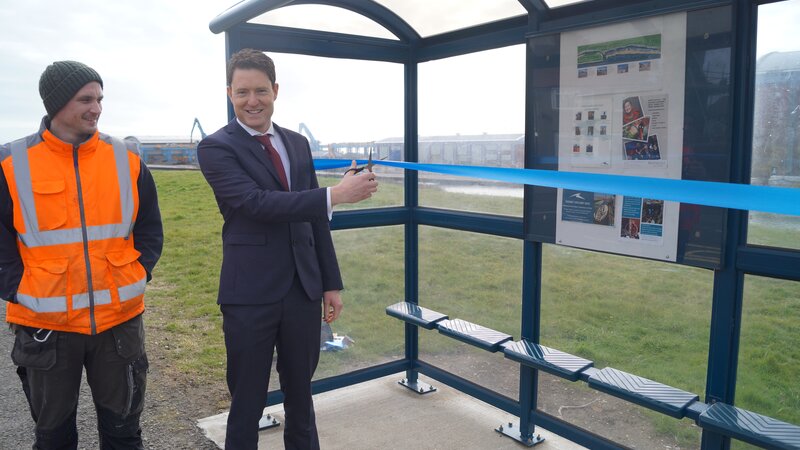 Shoreham Port fund much needed new bus shelters