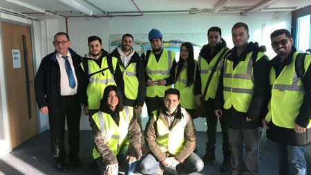 Port host city university for educational tour