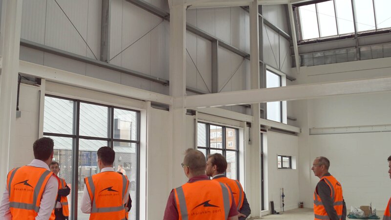 Shoreham Port's lady bee enterprise centre - open for business