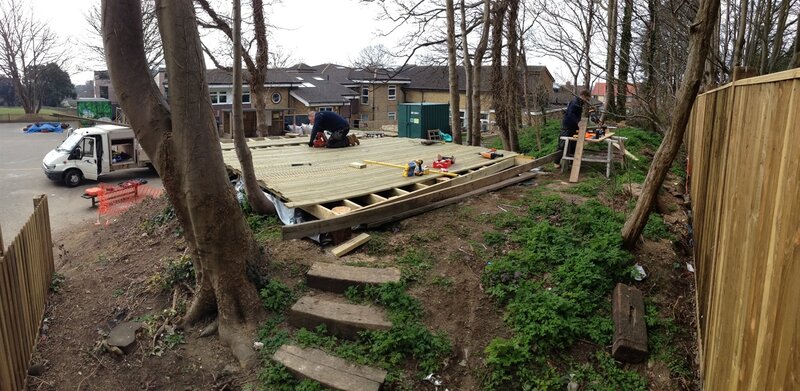 All hands on deck: port engineers build creative outdoor classroom