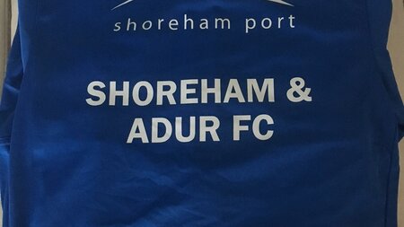 Port proud sponsors of Shoreham football club