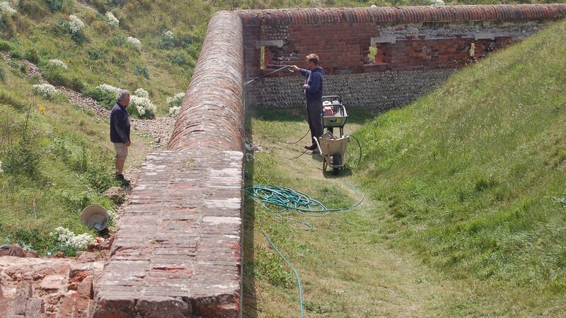 Restoring Shoreham fort to former glory