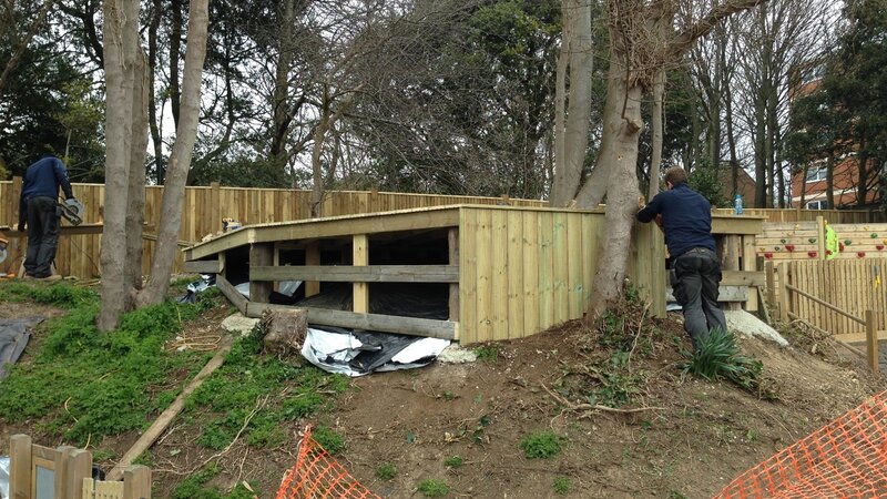 All hands on deck: port engineers build creative outdoor classroom