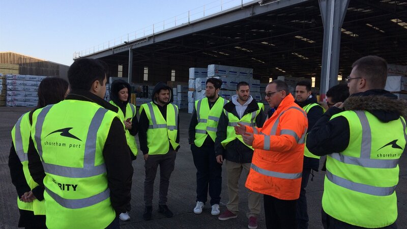 Port host city university for educational tour