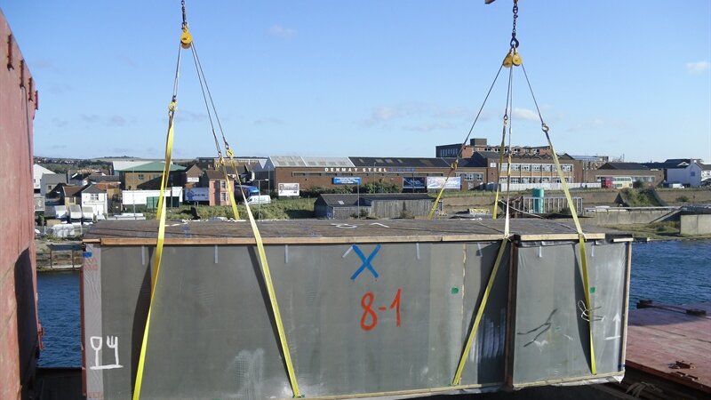 Operations team successfully dispatch unusual cargo