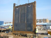 Dry dock gates restored to former glory