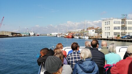 Shoreham Port hosts another successful year of fringe boat tours