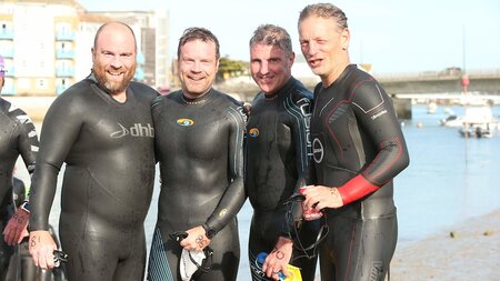 Local port supports 5k river adur swim