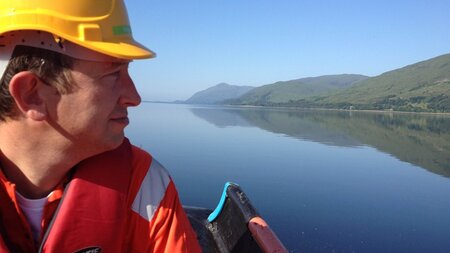 Electrician dives into new role