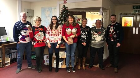 Port hold Christmas jumper day for worthy cause