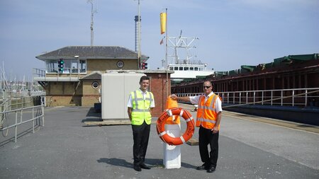 Student develops diverse skills at port