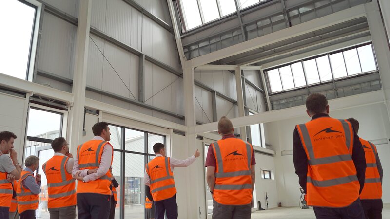 Shoreham Port's lady bee enterprise centre - open for business