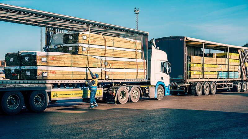 Haulage at Shoreham Port