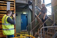 Ditch the label utilise port premises for photo shoot