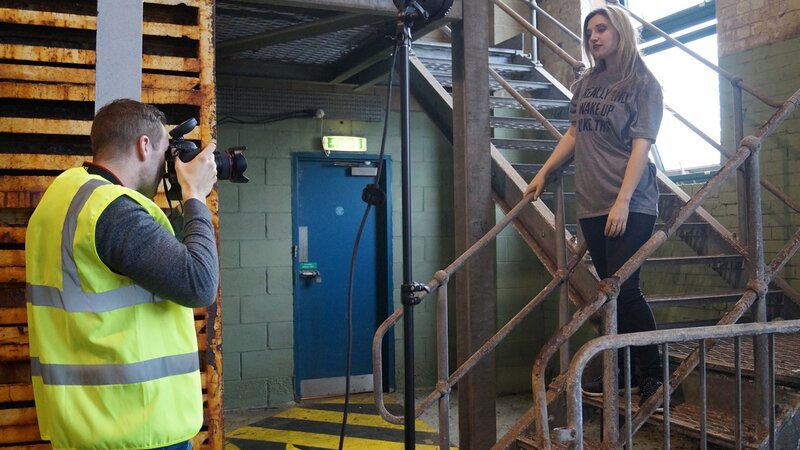 Ditch the label utilise port premises for photo shoot