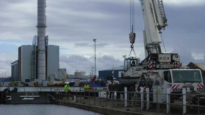 Prince George lock gets a service