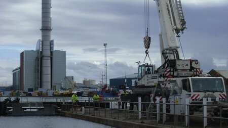Prince George lock gets a service